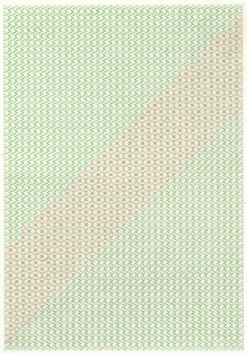 It's the Little Things #1 Drawings colored pencil on graph paper