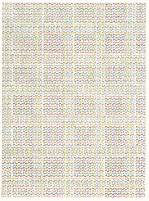 Wove Drawings colored pencil on graph paper