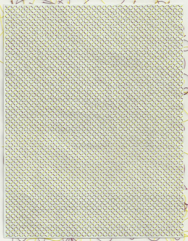 Document #1 (detail) Stitch Works stitched graph paper