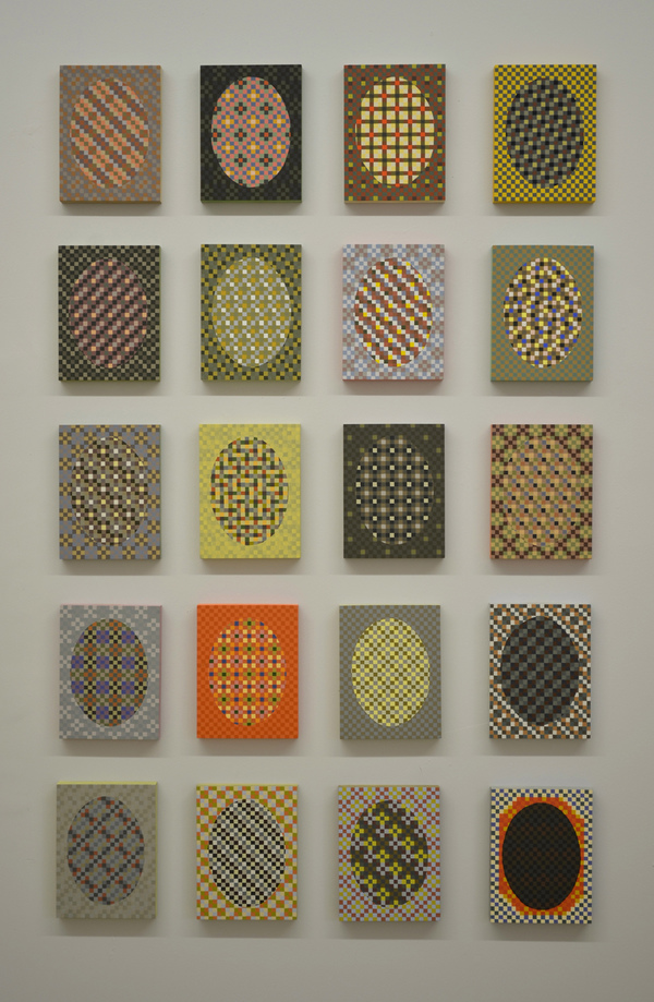 Paintings by Men "Paintings by Men" oil on panel