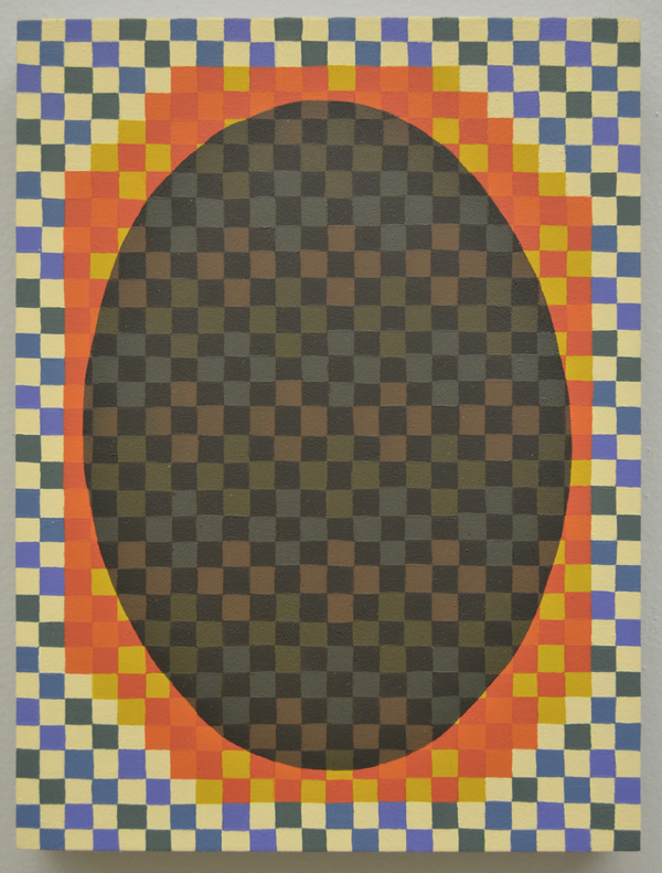 Morris (Louis) "Paintings by Men" oil on panel