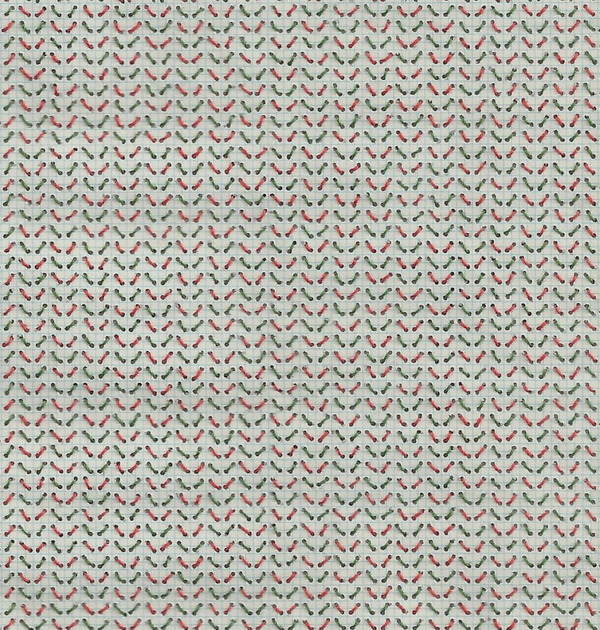 Document #5 (detail) Stitch Works stitched graph paper