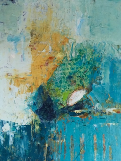 Kathy Burdon abstract series Oil and Cold wax