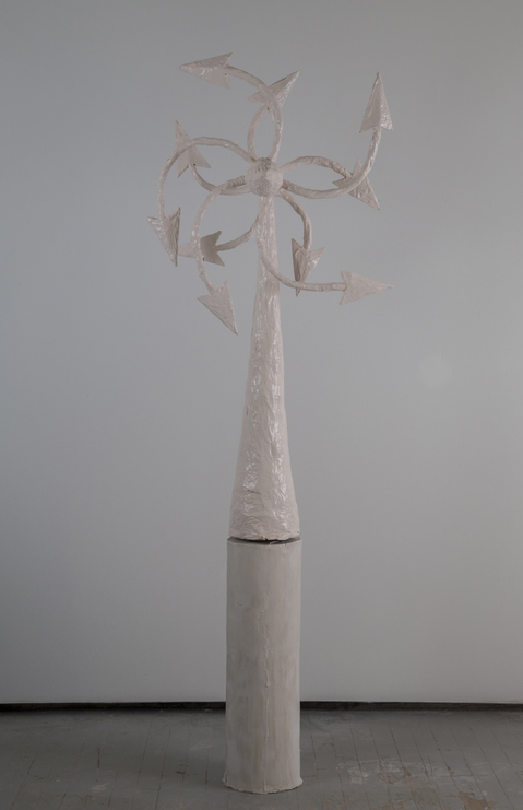 Kelcy Chase Folsom Archive porcelain, powder-coated aluminum windmill