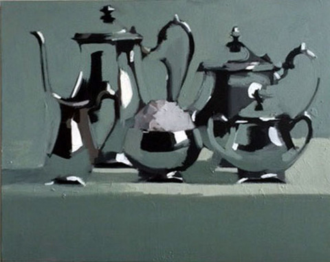 Tea Set Tea Set Oil on canvas