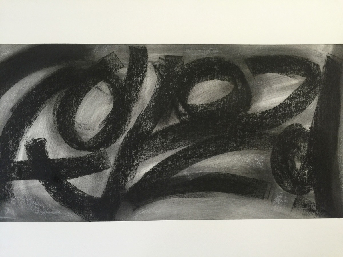 Figurative Systems III Antwerp II Landscape Kenneth Jaworski Selected Recent Works | 2016-Present Charcoal and chalk on paper
