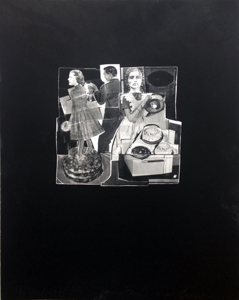 "The Bake Off" Narratives #7 Contact print of constructed negative