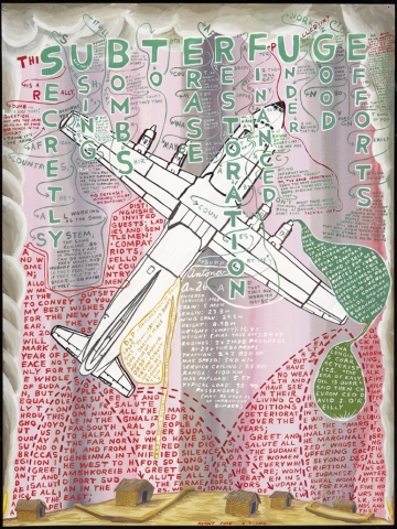 Subterfuge Darfur at Our Doorstep Gouache on paper