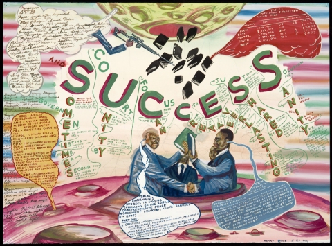Success Darfur at Our Doorstep Gouache on paper
