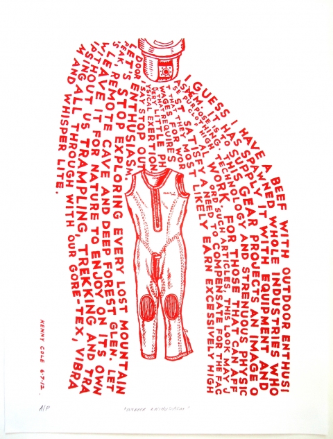 Outdoor Enthusiasm Monhegan Prints screen print | edition of 13