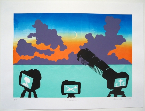 Triumvirate Monhegan Prints screen print | edition of 13