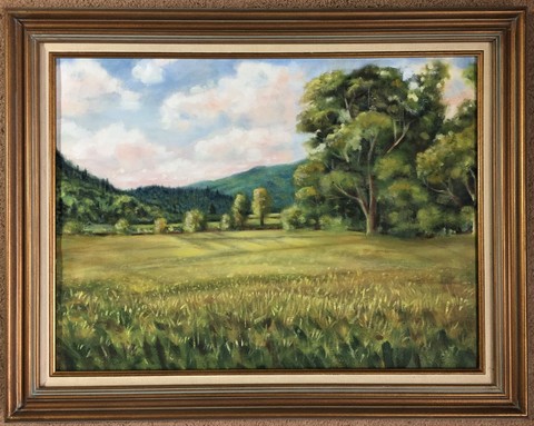 Kenneth Ochab Landscape  Oil/Canvas