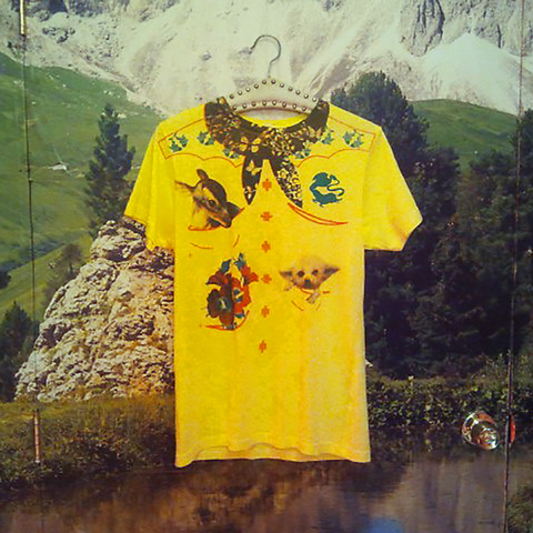 Fox Fawn Kimberly Reinhardt Tees 2 Color Silkscreen Print on Cotton T-Shirt