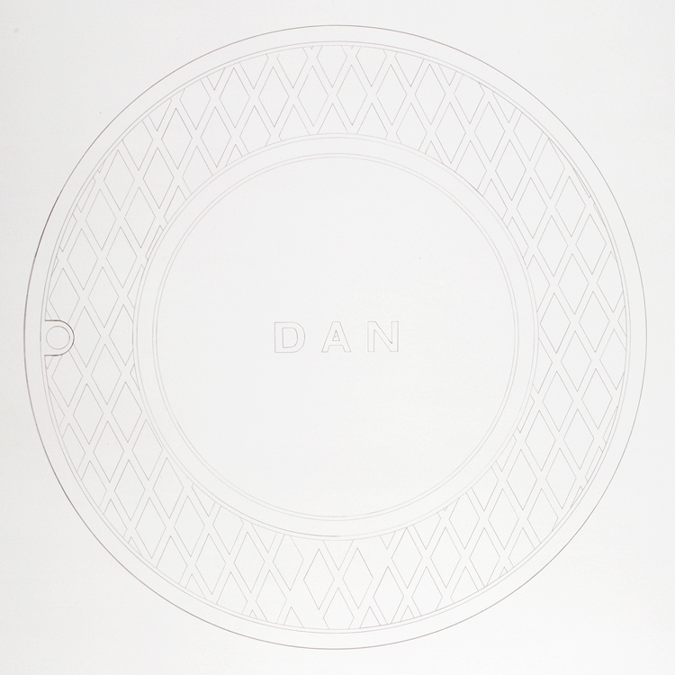 Manhole Series: Dan KYLE PATNAUDE Interzone silverpoint on paper, sterling silver