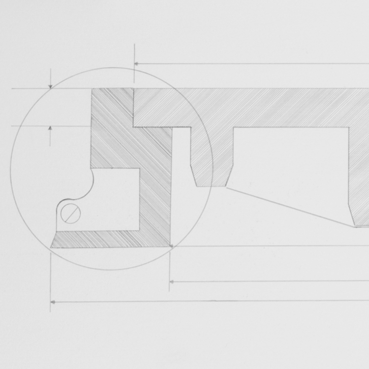 Manhole Series: John KYLE PATNAUDE Interzone silverpoint on paper, sterling silver
