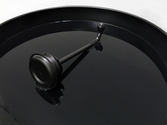 The Revelator KYLE PATNAUDE De Profundis (From The Depths) wood, steel, exhaust pipes, oil, powder-coated copper