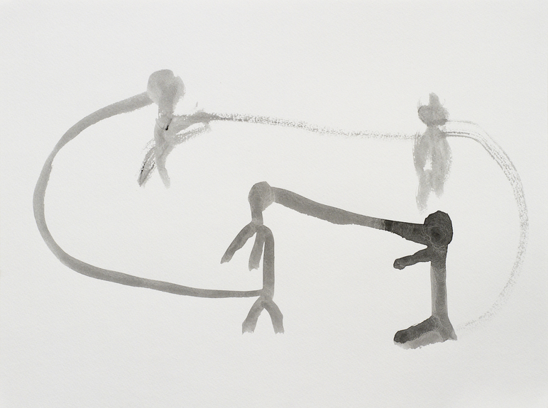 Walk <b>Drawings</b> Ink on paper