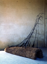 Dominique LABAUVIE Sculpture: Archive 1985-2006 Reed and Forged Steel