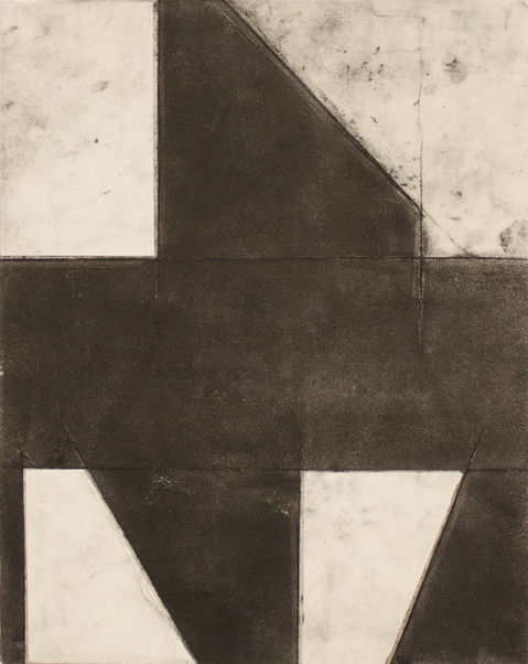 Telemark (1C) L A U R A D U E R W A L D Telemark Series Wax, acrylic, graphite, paper on canvas over panel