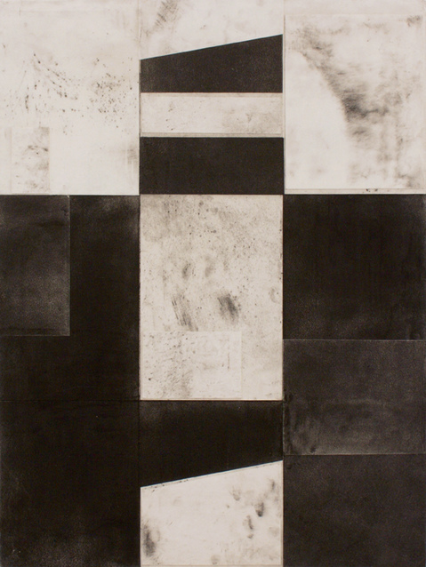 Untitled L A U R A D U E R W A L D Telemark Series Oil, wax, acrylic, graphite, paper on canvas over panel