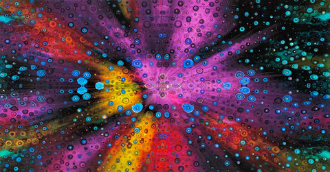 Believable Door no.2 Laura Gurton Mixed Media Works on Paper Mixed media: archival digital print with ink, colored pencils, crystals on paper