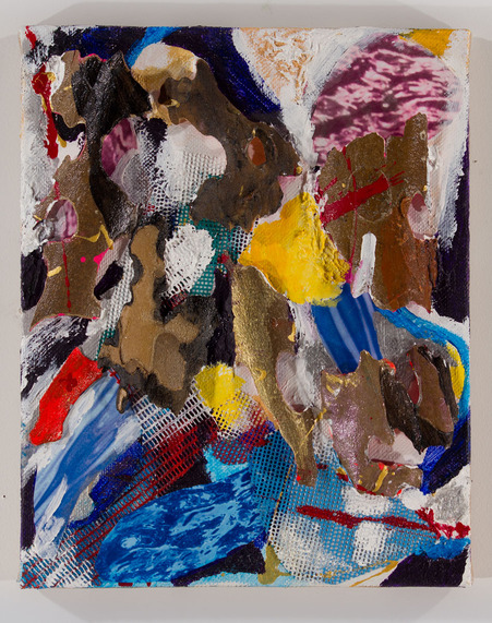 Air Skin Mixed Media Painting acrylic, wood, photography, mixed materials on canvas
