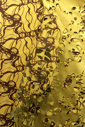 Gorge Lee Emma Running Gorge Digital Print, Satin, Hand Cutting