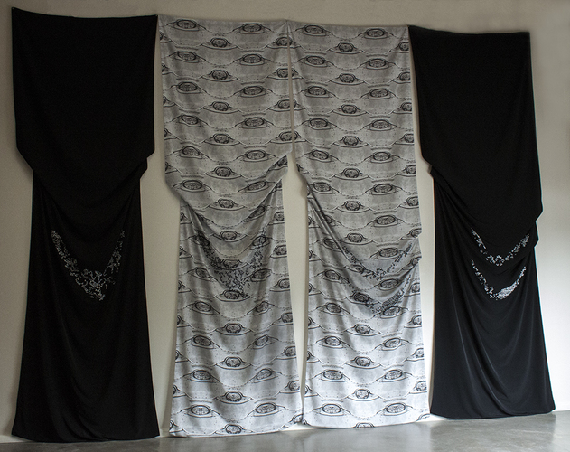 Botanical Life Lee Emma Running Botanical Life Hand cut custom printed fabric