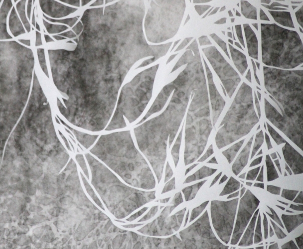 Winter Grasses, Detail Lee Emma Running Cut Paper