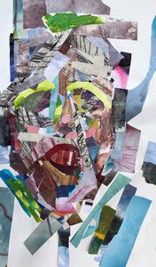 Linnea Paskow Collages 30 x 17 inches