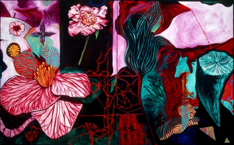 Extant/Extinct On Canvas Oil on canvas
