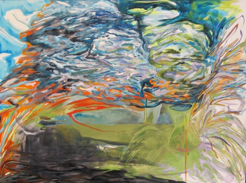 Winged (Scotland #5) On Paper Gouache on paper