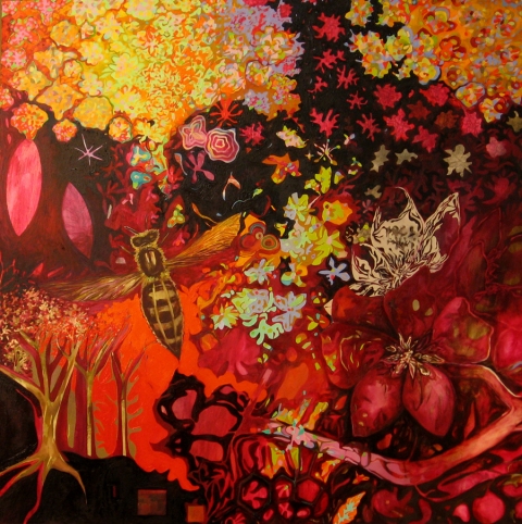 Vanish On Canvas Mixed Media On Canvas