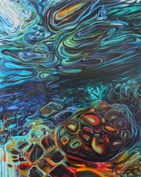While We Are Sleeping On Canvas Oil on canvas