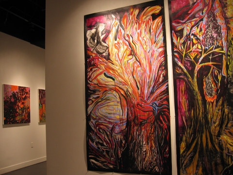 Exhibition: "A Slow Walk Through Secrets" Lorrie Saunders Art Gallery / Nov. 20, 2010-Jan. 15, 2011 / Norfolk, VA