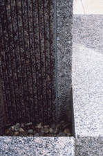 Livio Saganić Public Works Granite and water