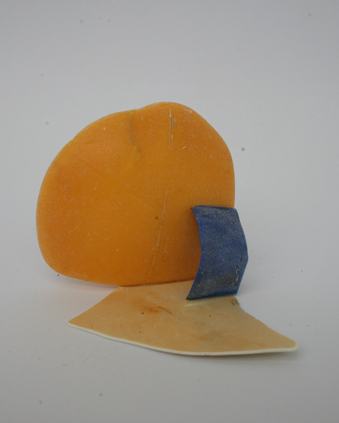 Sculptures found plastic