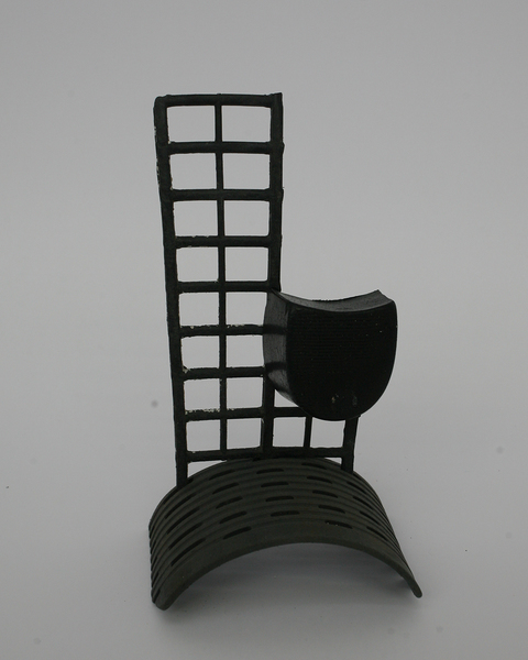 Sculptures found plastic