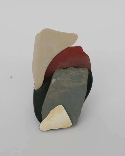 Sculptures found plastic