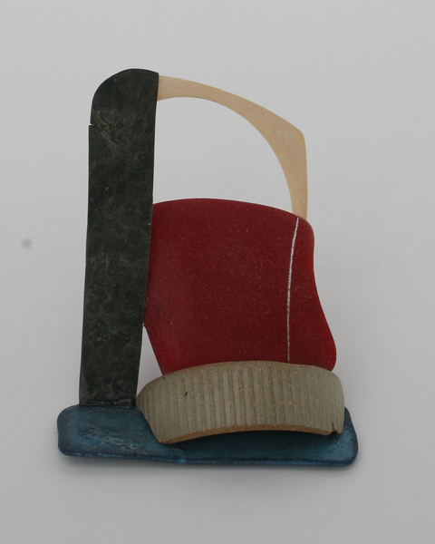 Sculptures found plastic