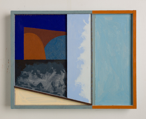 Eighteenth Edge Paintings Oil paint on wood