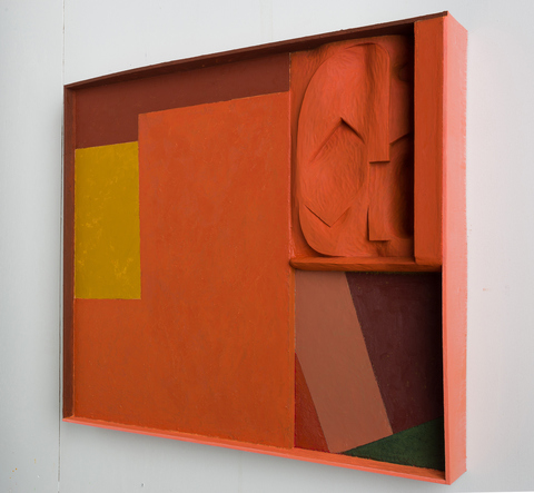 Upside Underground (sideview) Paintings Oil paint on wood