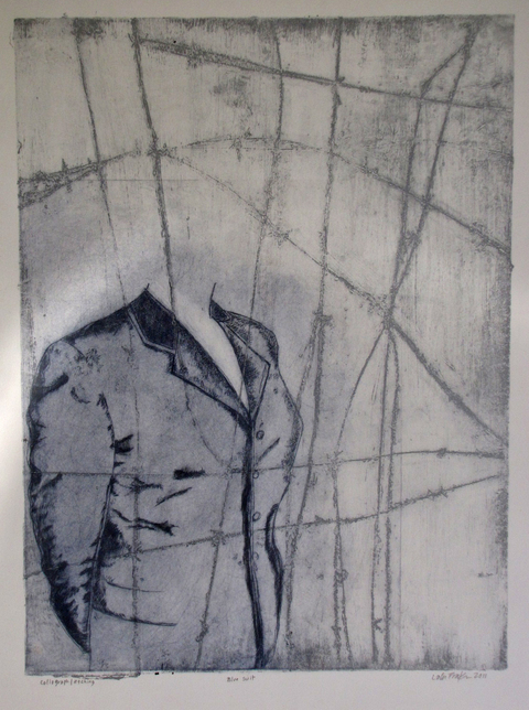 Lola Fraknoi Responses to the Holocaust -- Memories and Transformations Monoprint
