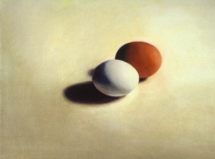 Louise Weinberg Egg Paintings Oil on canvas