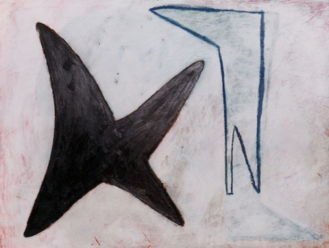 Over Sliabhnamon 1 Paintings pigment & wax on paper