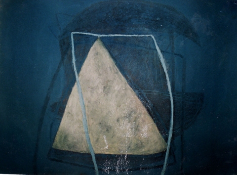 Over Sliabhnamon 3 Paintings pigment & wax on paper