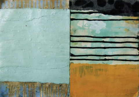 Morecombe Bay 1 Paintings oil on paper