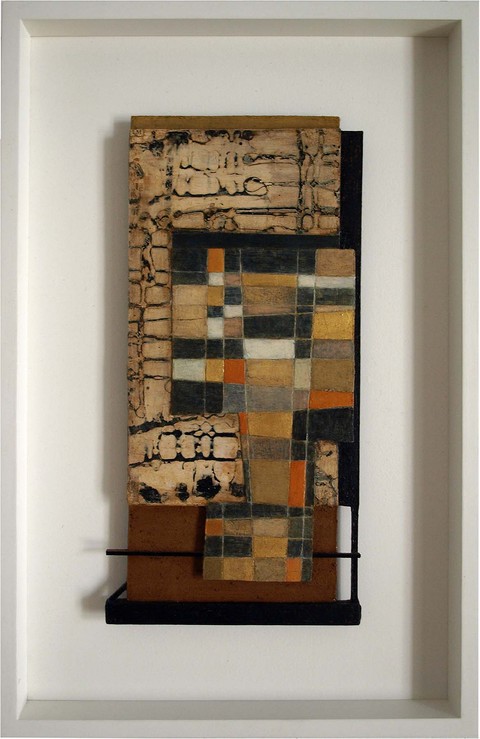 Interlude 2010-2012 Work oil, mixed media on hardboard with frame