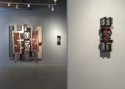 Double Take N wall@Exhibit 208 Double Take Installation 2018