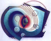Wave LUCY MAKI More Work 1985-2000 oil, mixed media on canvas